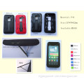 3 in 1 Materials PC + TPR + Silicone Phone Cover, Case for iPhone 5 (SI-01)